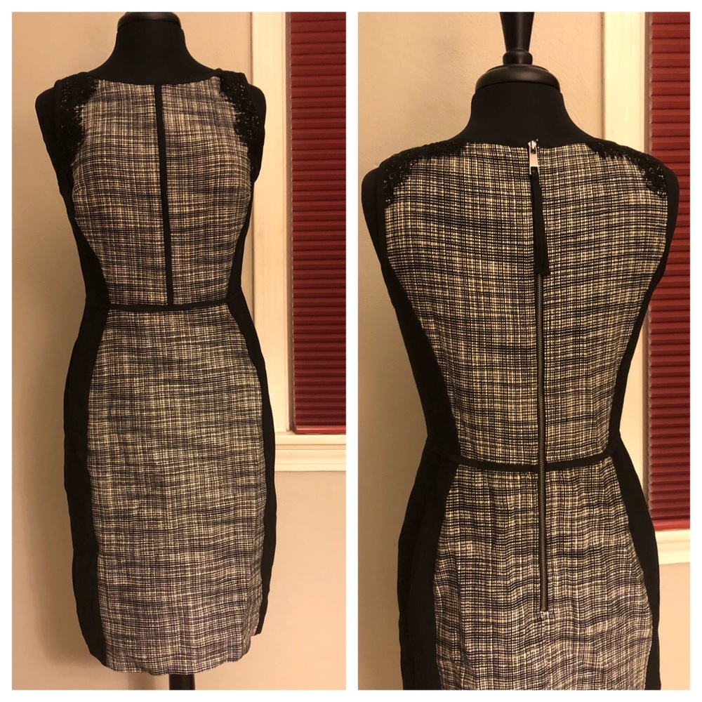 Tweed/ Lace Loft Dress